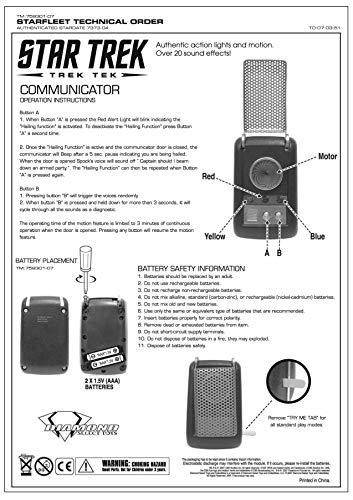 Diamond Select Toys OCT074331 Replica, vari