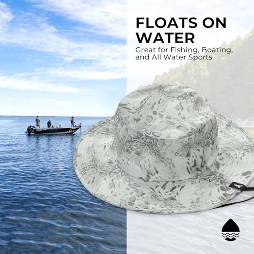 Image of KastKing Sol Armis UPF 50 Boonie Hat - Sun Protection Hat, Fishing Hat, Beach & Hiking Hat, Paddling
