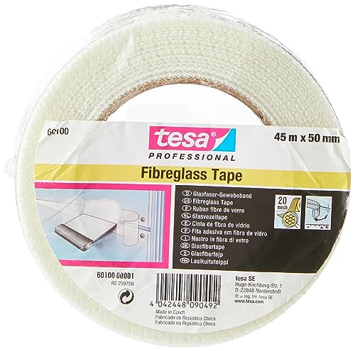 Tesa 60100-00001 - Rollo Cinta Fibra Vidrio 45Mx50 Mm