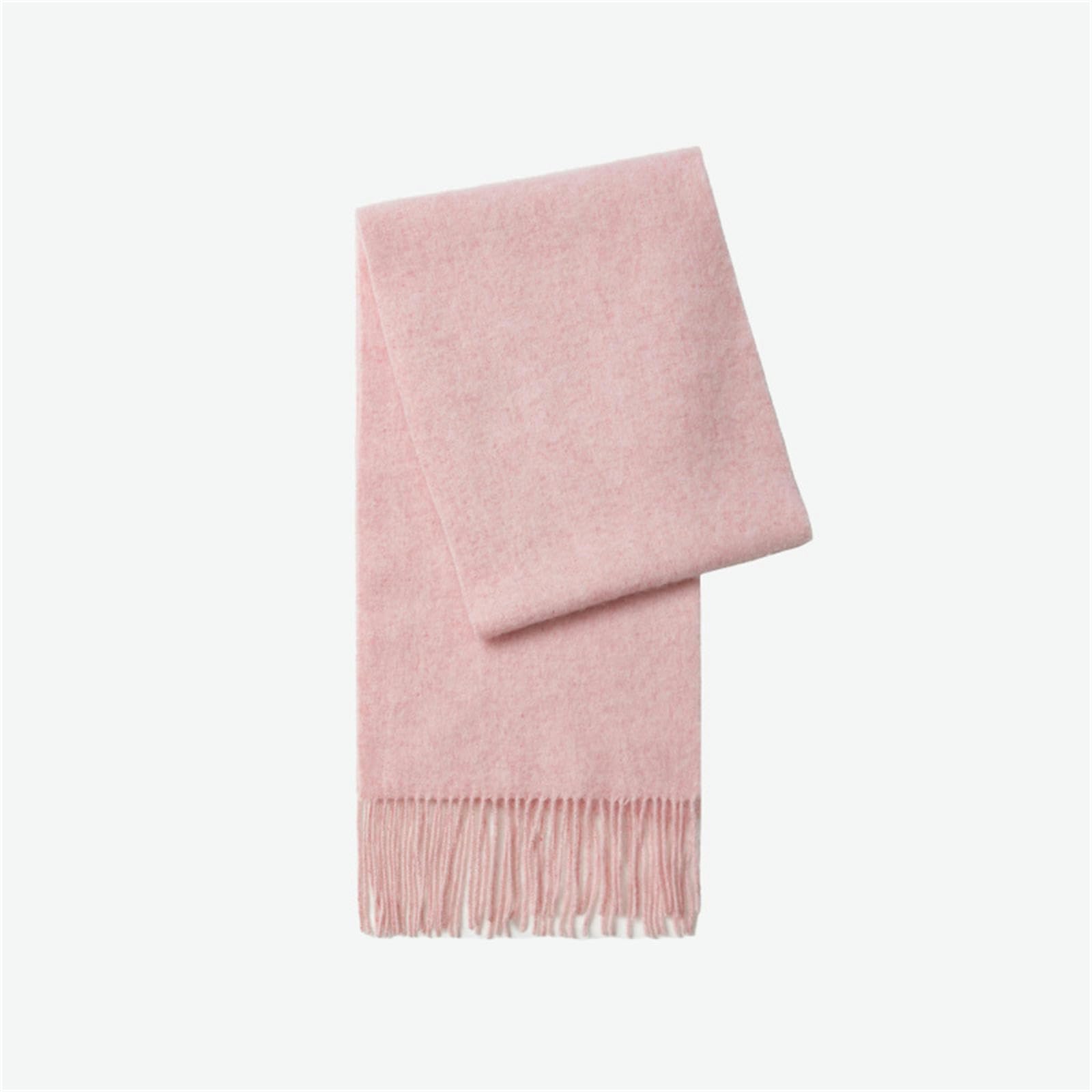 Schal Für Damen Herbst Und Winter Frauen Imitation Wolle Schal Modische Dicke Flauschige Warme Vielseitige Schal-pfirsich-200 * 30cm