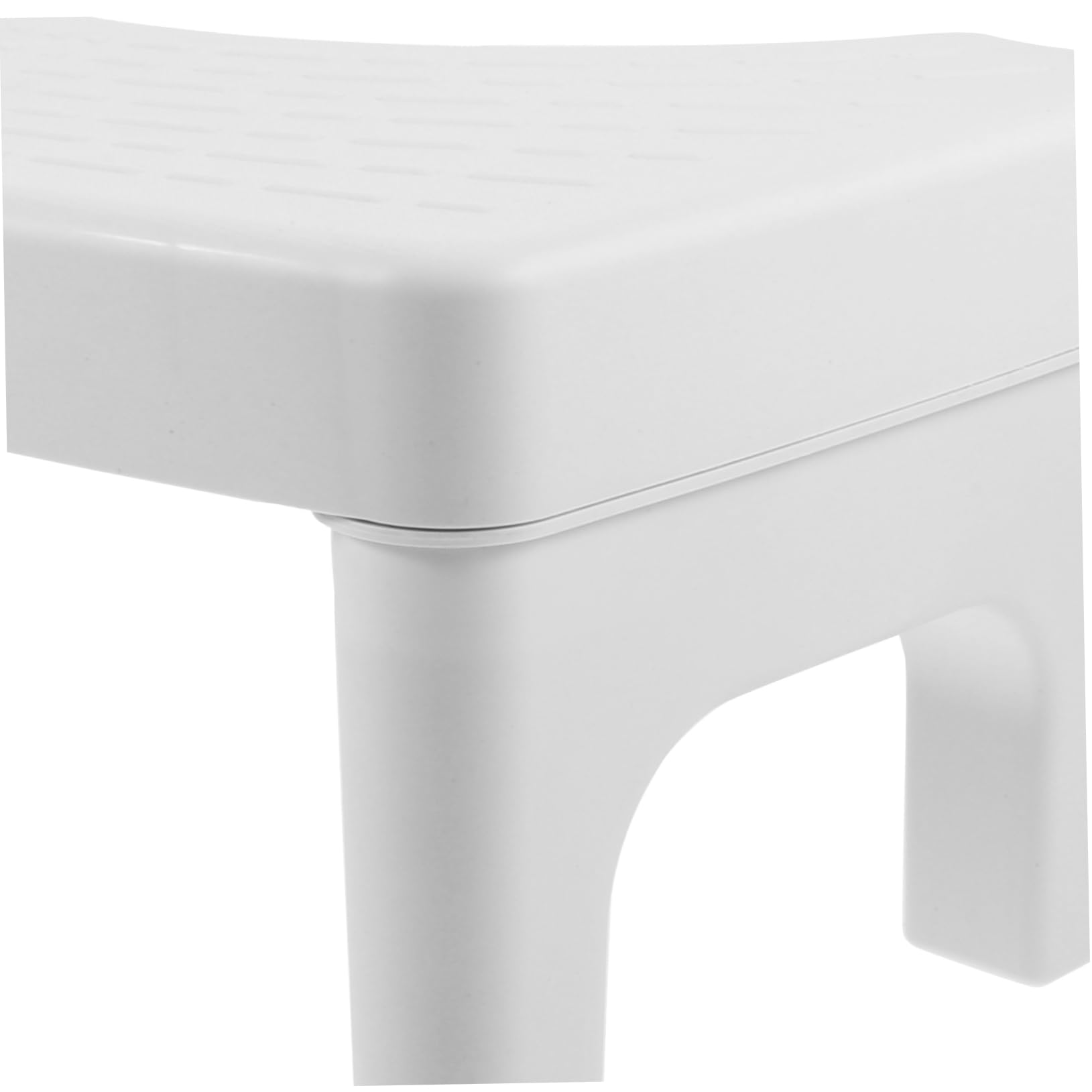FOMIYES Space-Saving Bathroom Footstool Squatting Toilet Stool for Adults Strong Support