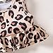 Infant Baby Girls Swimsuit Two Piece Cheetah Ruffle Bathing Suit Bikini Tops Bottoms Swimming Suit Swimwear Beach Wear Leopard Khaki 6-12 Months