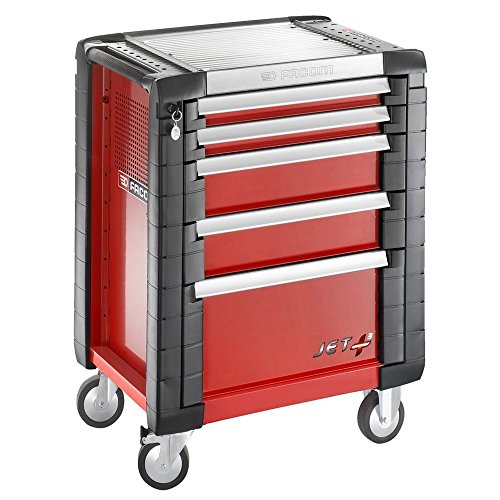 Facom JET.5M3 - Servante Jet+ 5 Tiroirs - 3 Modules par Tiroir