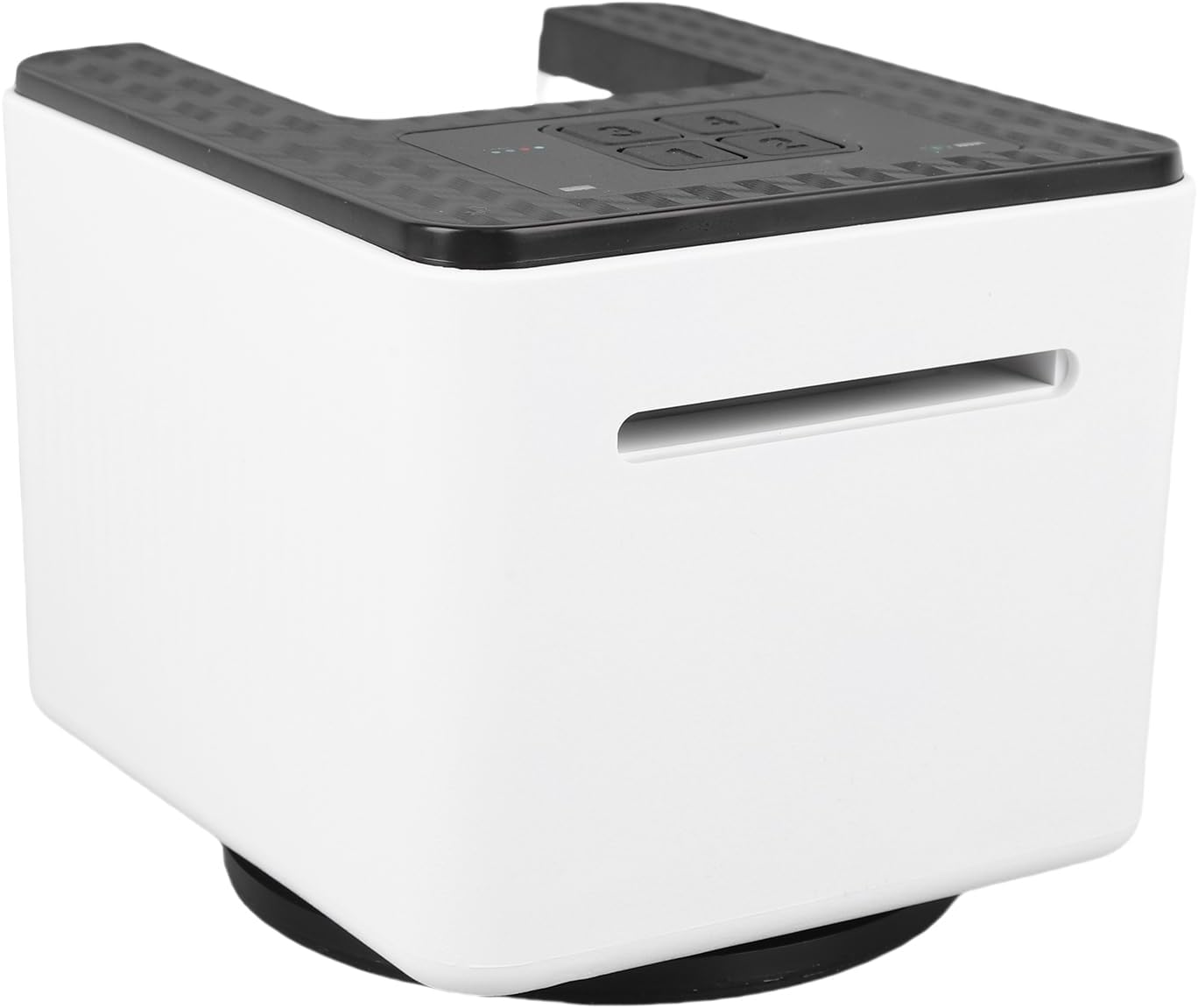 CCYLEZ Automatic Poker Dealer Machine, 360° Electric Card Shuffler for 4 Players, Supports 2 Decks, Programmable Game Modes, 4000 Rechargeable Battery