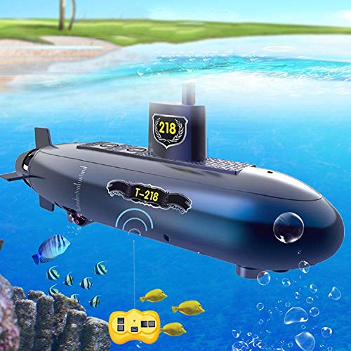 Mini RC Submarine, Remote Control Submarine Model Toy Diving Boat Ship Toy Educational Experiment Toys Set - Thumbnail 3