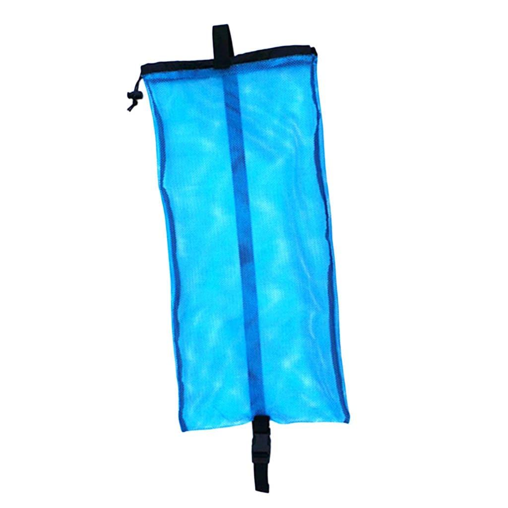 Sac Filet Plongée TubA Fityle - Grand Sac Maille Pour Matériel Plongée, Palmes, Lunettes - Bleu