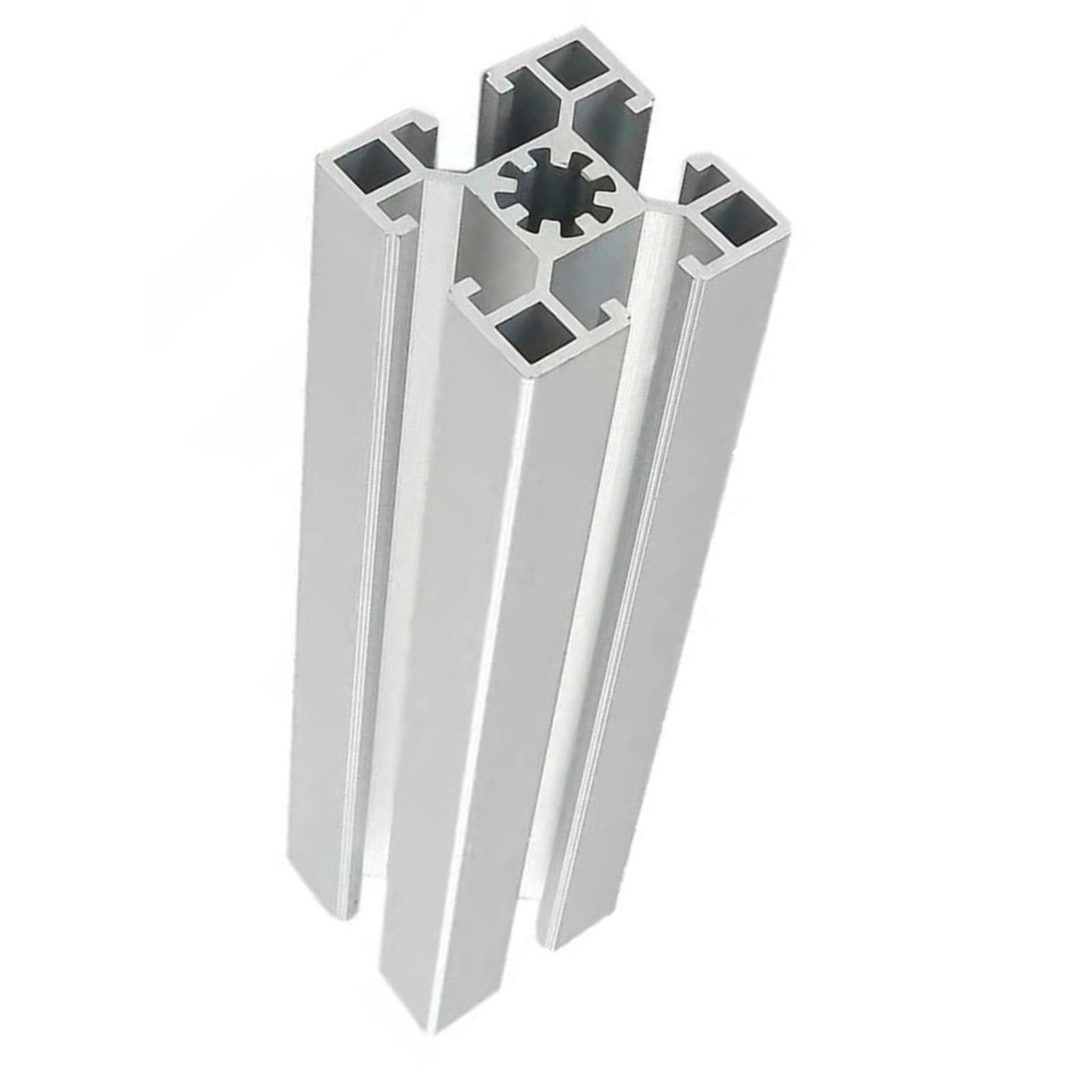 GTPBAO Perfil de extrusión de aluminio 4545, ranura en T de 10 mm, estándar europeo, tubo cuadrado de 45 x 45 mm, marco de riel lineal for estructuras de bricolaje. Carril extruido(700mm 27.56")