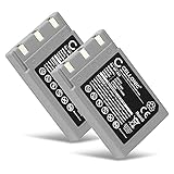 MEHR FOTOS UND LÄNGERE VIDEOS - Mit der 850mAh hohen Kapazität liefert der Zusatzakku lange Laufzeiten und Energie für ausgedehnte Fotoshootings und längere Videodrehs. Ersetzt NP-500 NP-600 DR-LB4 Originalakku