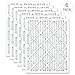 AIRX WICKED CLEAN AIR. HEALTH 20x25x1 MERV 13 Pleated Air Filter - Made in the USA - Box of 6