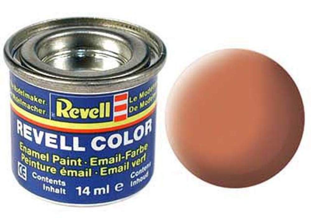 Revell 32125 No.25 Matt Luminous Orange Enamel Paint 14ml Tin
