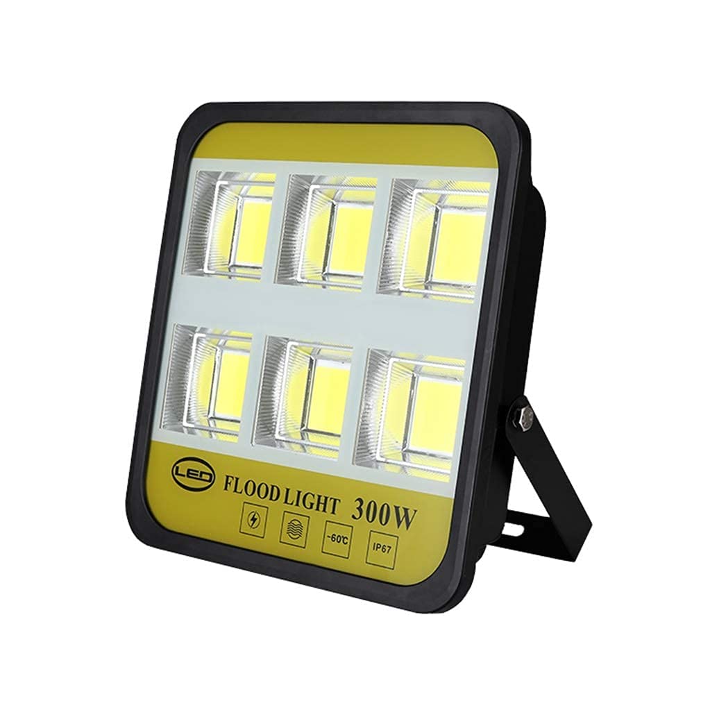 Home LED Flood Light Outdoor Spotlights Waterproof Security Light Full-watt Super Bright Floodlight, Rechargeable work light (Size:300W) (300W)