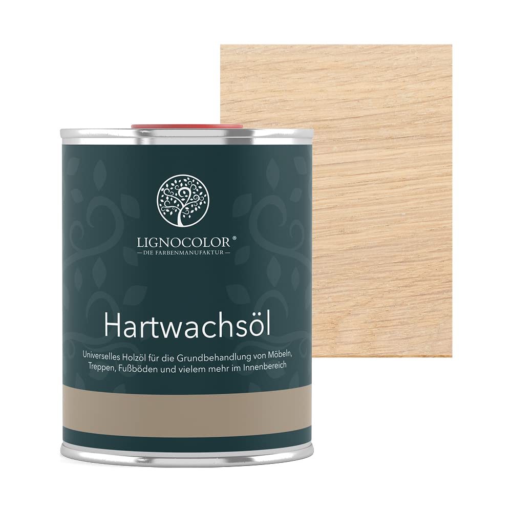 Lignocolor Hartwachsöl Holzöl für den Innenbereich (1 L, Sandstein)
