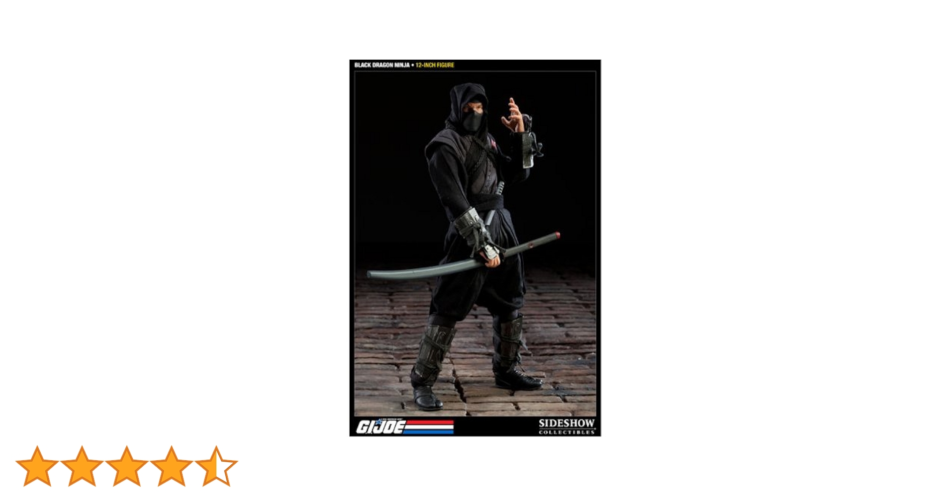 SIDESHOW サイドショウ/ブラックドラゴン忍者/GIジョー/Sランク/69【中古】 SIDESHOW サイドショウ/ブラックドラゴン忍者/GIジョー/Sランク