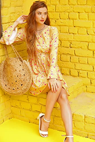 Image of OM SAI LATEST CREATION Western Dresses for Women | Short A-Line Dress for Girls | Mini Dress for Women Dress for Women