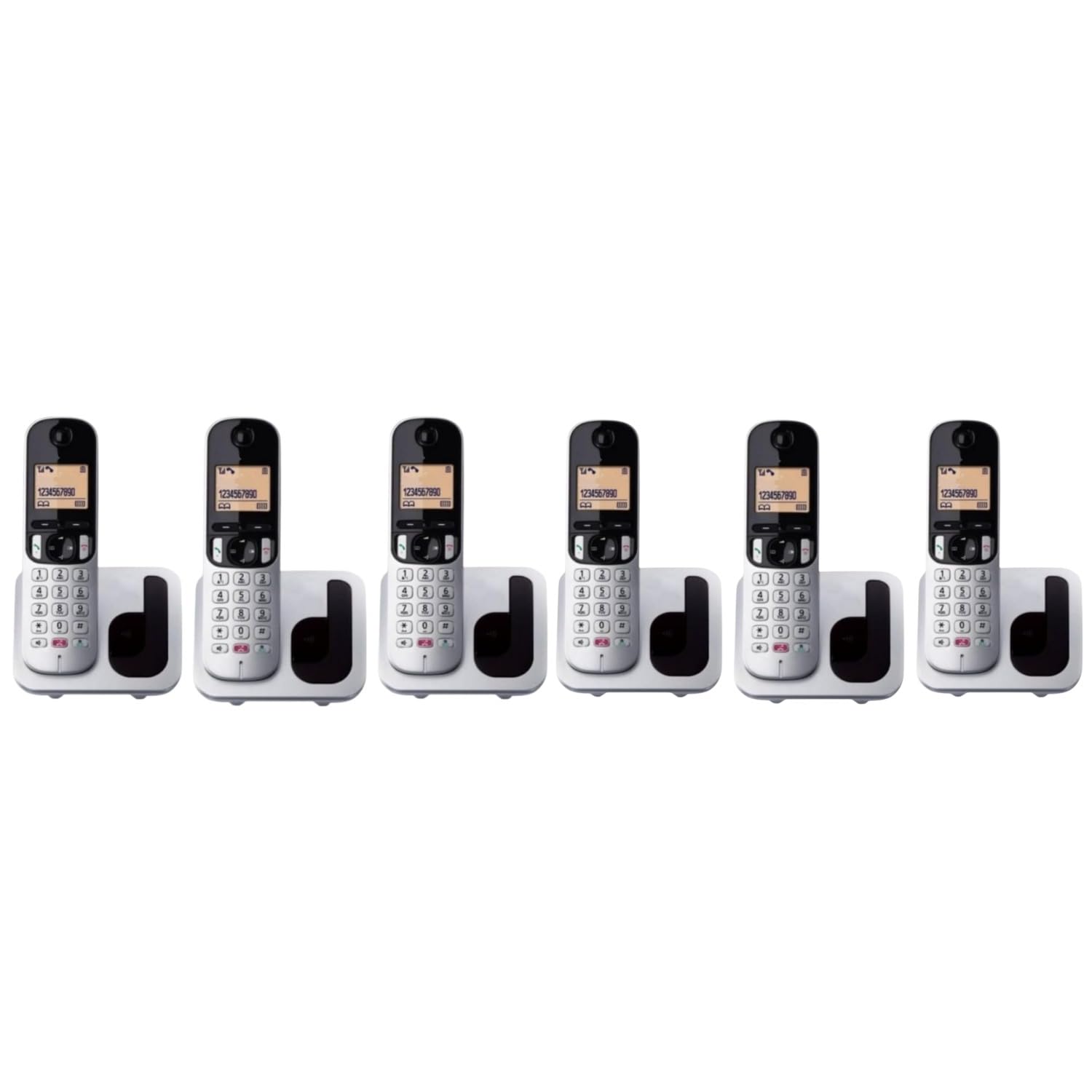 dee vee Original Easy Wireless Intercom with Speaker Phone & Caller ID (Black) (6)-image-42