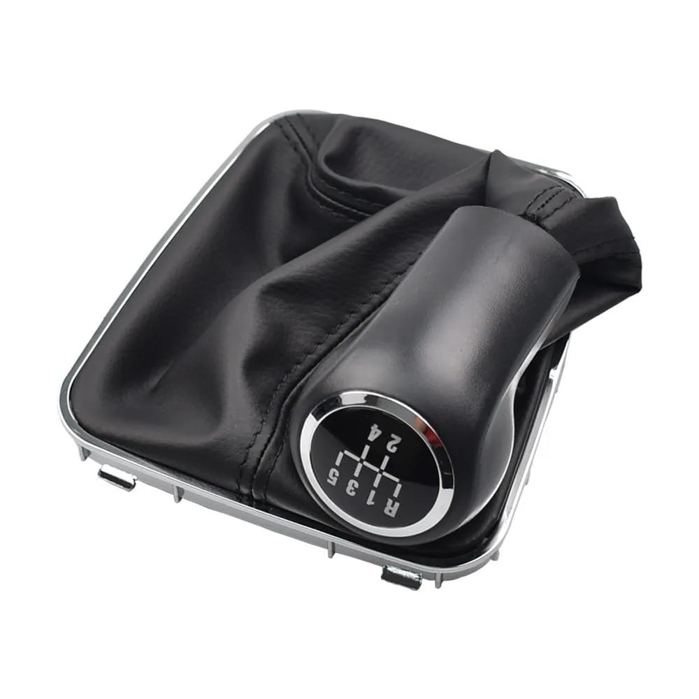 Pomello per Cambio Manuale 5/6 Marce, Set di Coperture per Leva del Cambio per Vauxhall Vauxhall Zafira B 2005 2006 2007 2008 2009 2010 2011 2012 2013 2014 (5 Marce 1SET)