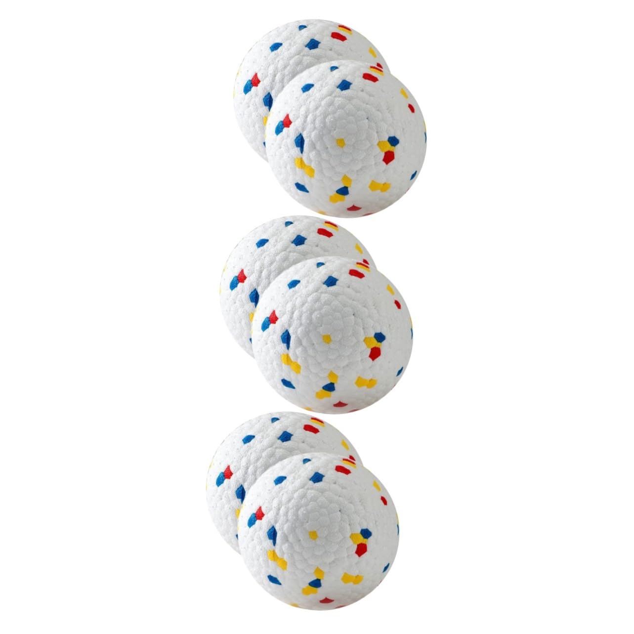 YARNOW 6pièces Balles Rebondissantes pour Chiens Jouets à Mâcher Et Résistants pour Chiots pour Intérieur Et Extérieur