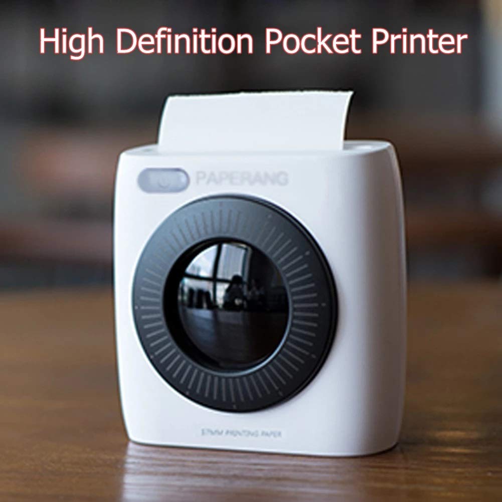 P2 Mini stampante termica portatile tascabile per iOS Android, stampante fotografica portatile per cellulare