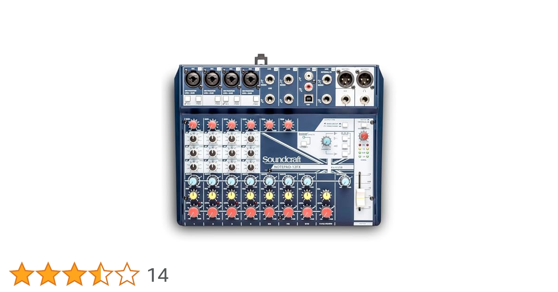 Amazon | Soundcraft （サウンドクラフト）Notepad-12FX 【 4