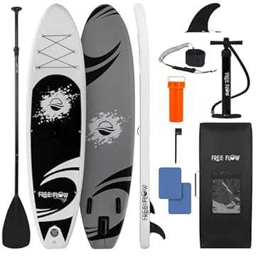 serenelife inflatable paddle board