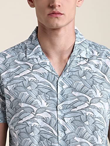 Image of Dennis Lingo Men's Cotton Slim Fit Casual Shirt