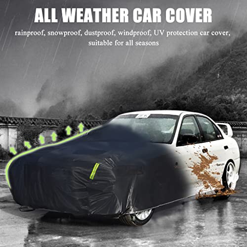 Car Cover Compatible With Bmw X4 (G02) 2018-2023 5-Door Coupé Suv, Waterproof/Windproof/Dustproof/Uv Protection All Weather Car Tarpaulin Full Exterior Cover For Outdoor And Indoor #TOP5