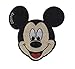 Mickey Mouse - Disney - Aufnäher/Iron On Patch/Applikation - 6,5 x 6,5 cm