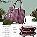 COCIFER Purses and Handbags for Women Fashion Leather Top Handle Satchel Shoulder Tote Bags