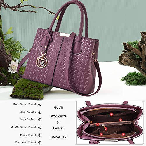Image of COCIFER Women Top Handle Satchel Handbags Shoulder Bag Tote Purse Messenger Bags