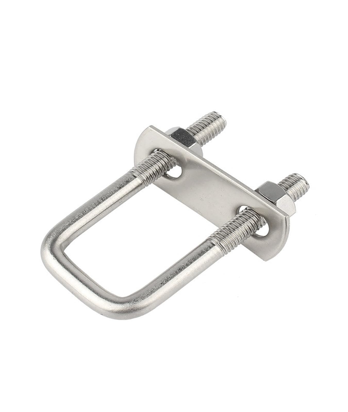 Śruby U kwadratowe, Zacisk rurowy kwadratowy ze stali nierdzewnej 304, przegroda kątowa M6 M8, wiele rozmiarów(M8x95x120mm -2sets)