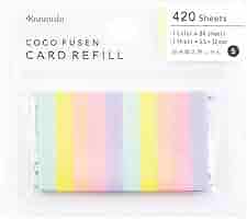 Amazon.co.jp: カンミ堂 ふせん ココフセンカード リフィル