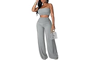 Summer Breeze: Two-Piece Jumpsuit for Enchanting Escapes