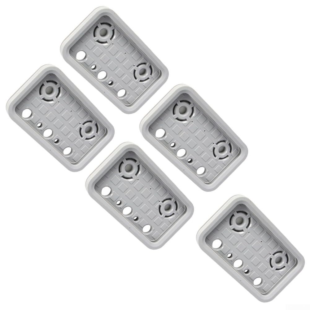 5pcs CNC vacío Pad cubierta para centro de mecanizado succión superior goma 125 x 75 x 17 mm compatible con equipos Homag Nanxing