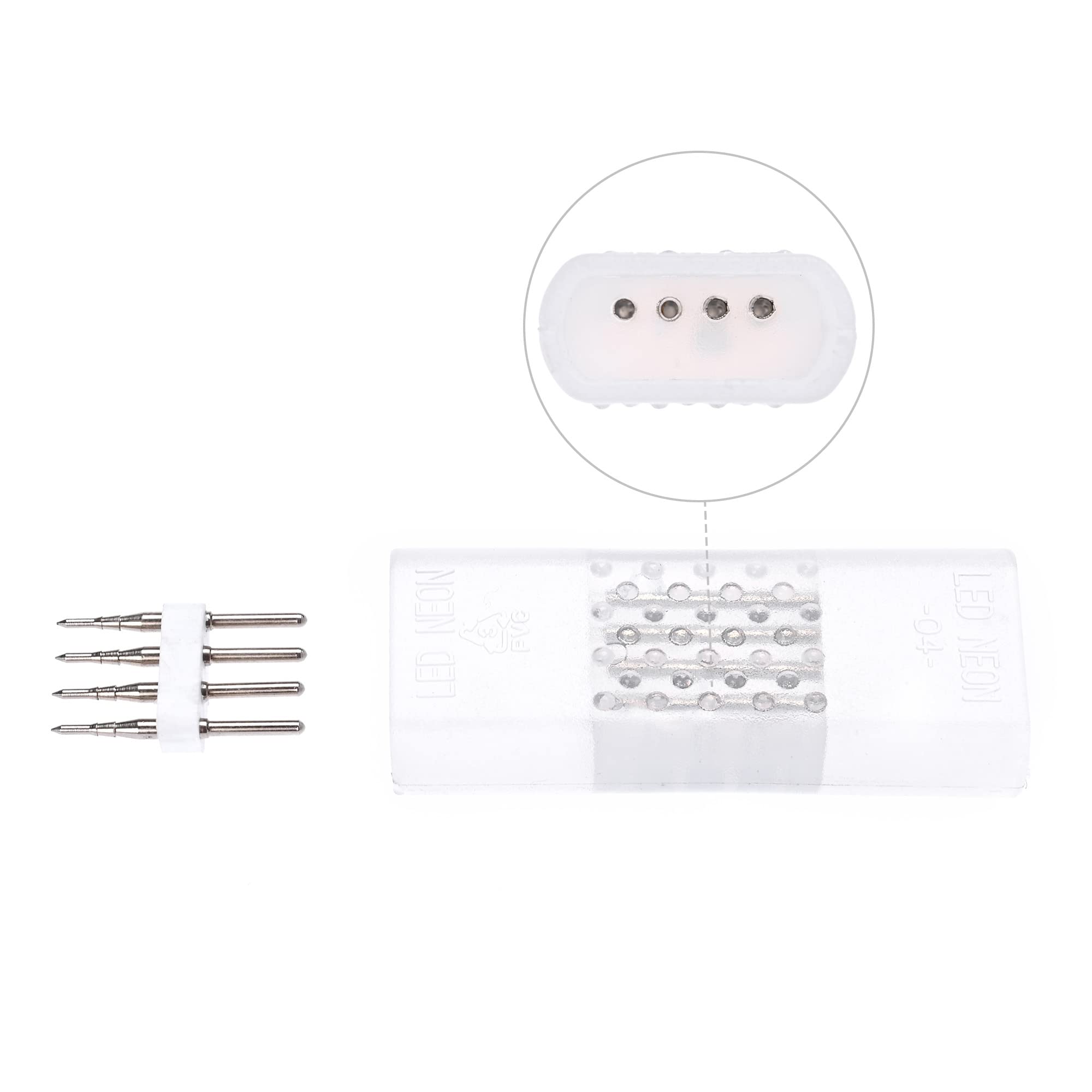 Snapklik.com : 10 Pack Splice Connectors Pin Accessories For RGB Neon ...