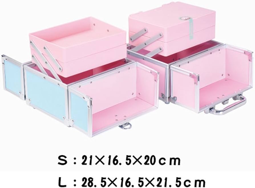 Amazon.co.jp: 「XINXIKEJI」メイクボックス コスメボックス 大容量 2