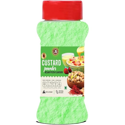 Brew Lab Kesar Pista Custard Powder 100 g
