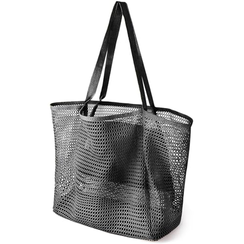 HOHOM Mesh Beach Tote Bag