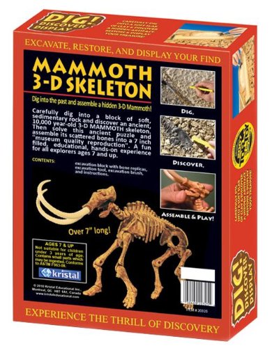 Dig! & Discover Kit: 3D Mammoth