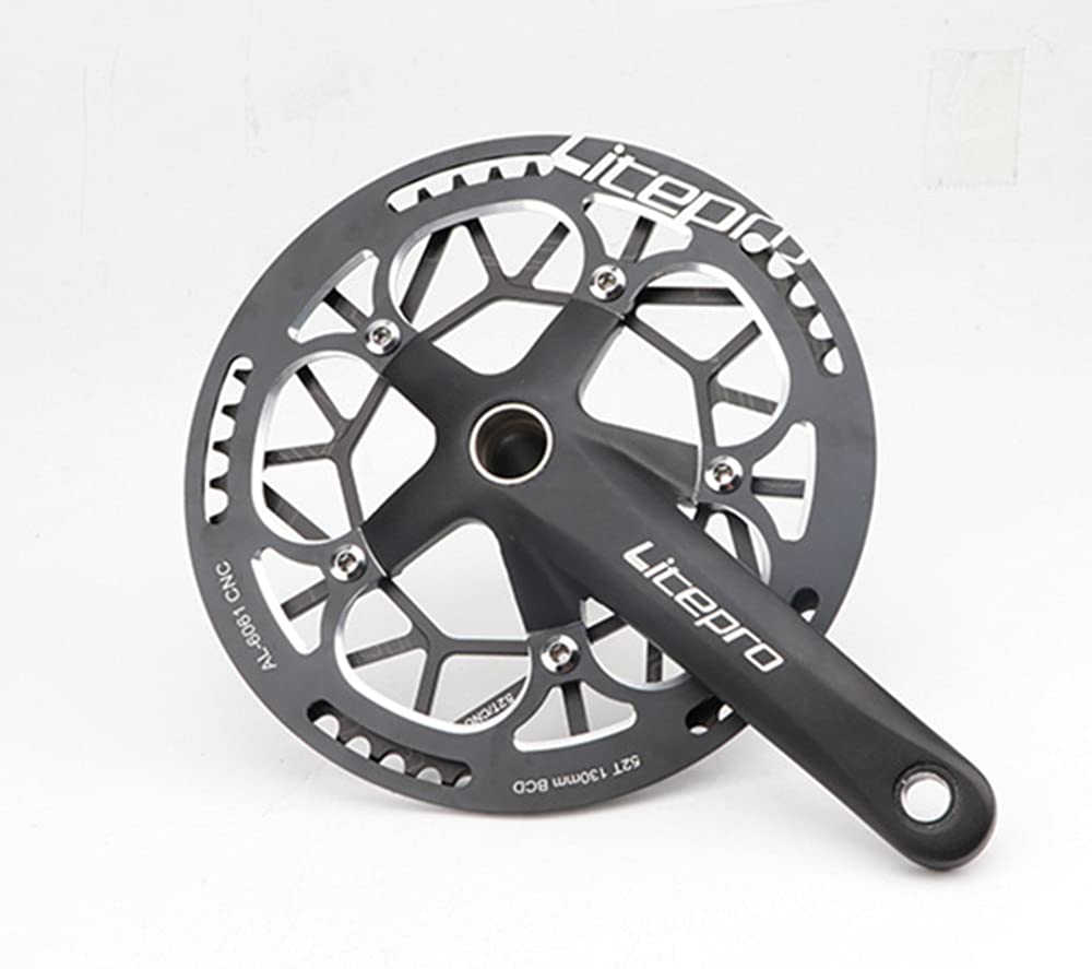 Amazon | Litepro自転車バッシュガードチェーンリングガードBCD130mm