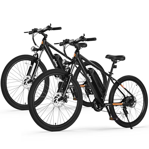 Qlife Racer Electric Bike for Adults - 21-Speed Mountain Lightweight Ebike with Peak 1000W Brushless Motor,48V 375Wh Removable Battery,26X2.1 Tire Step Over E-MTB,Up to 40 Miles Range image 3
