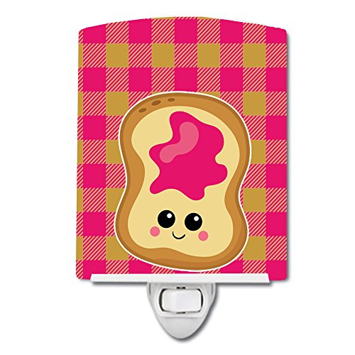 Lámpara de noche de cerámica Jelly Toast 6x4x3 pulg