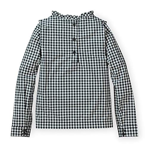 Image of Blouse with Ruffle Yoke by Hope & Henry Girl