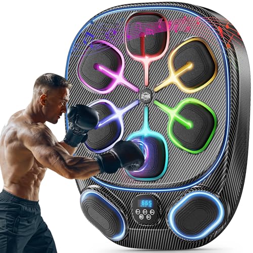 Image of 2025 Music Boxing Training Machine for Adults Fitness Equipment Durable Dummy Punching Bag Boxing Machine - Large