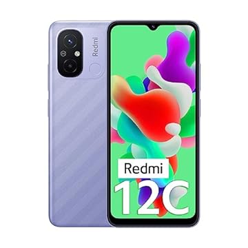 Celular Xiaomi Redmi 12C 3GB de RAM/64GB/Tela 6.71"/ Dual Sim LTE - Roxo roxo (2212ARNC4L)