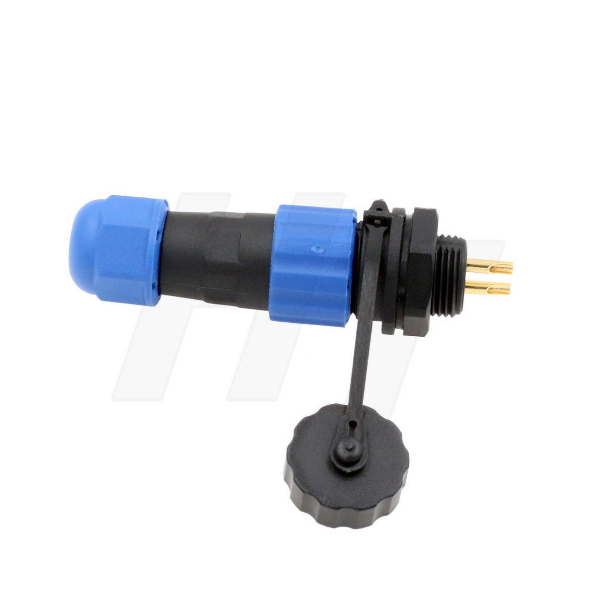 Connettore Impermeabile IP68 HE29 9 Pin Per LED Esterni - Cavo Di Alimentazione Ad Aviazione Circolare - Foto 10