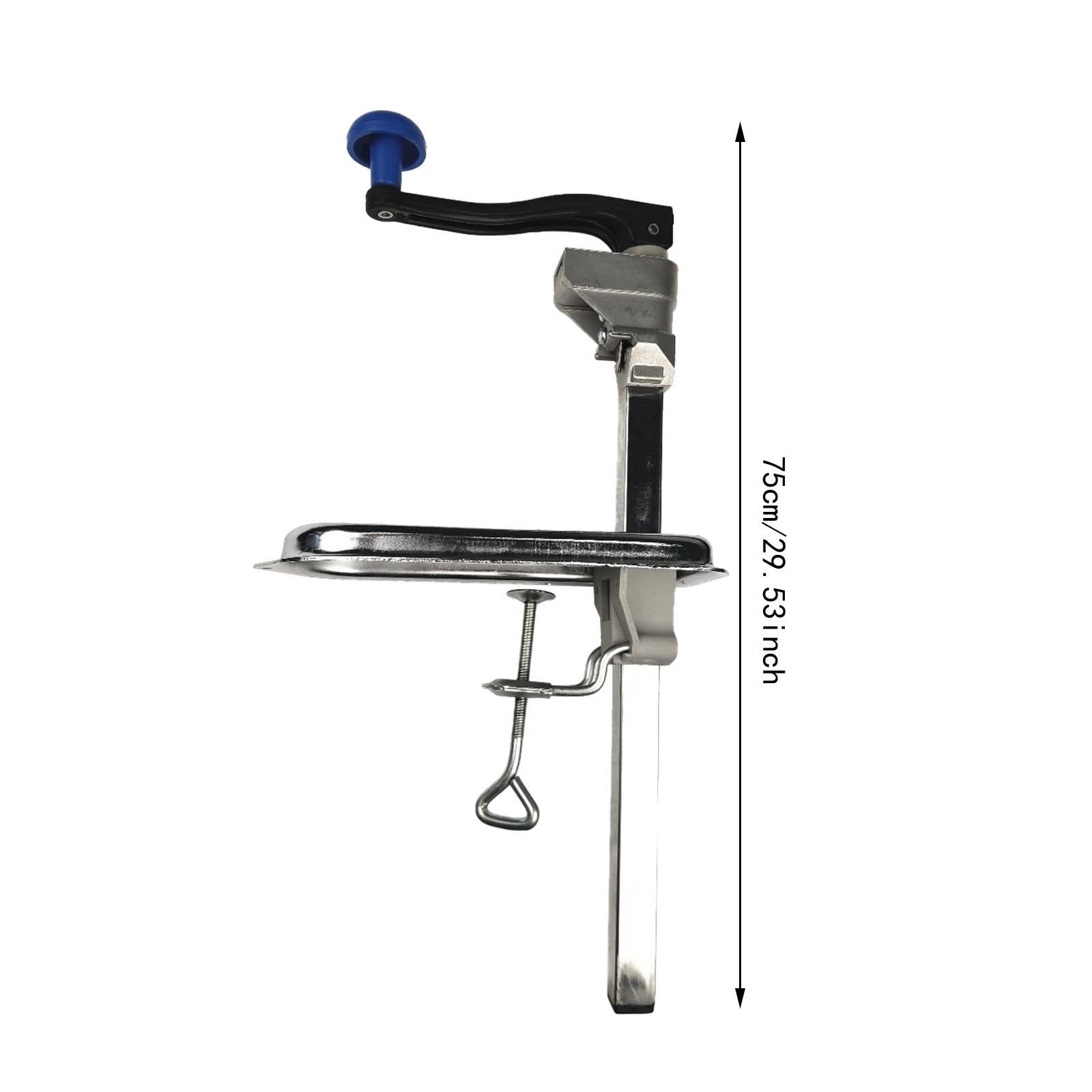 Yajuyi Ouvre-boîtes Manuel Commercial, Ouvre-boîtes de Table Portable à Manivelle, Ouvre-boîtes de Table pour Hôtels, Restaurants et, 75 cm