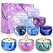 Furnizone Candles Gift Set for Women , Valentine Gifts for Her Aromatherapy Soy Candles Pack, Mini Candle Set, Bulk Gift Sets for Mom Birthday Valentines Day, 9 Pack Stress Relief Candle