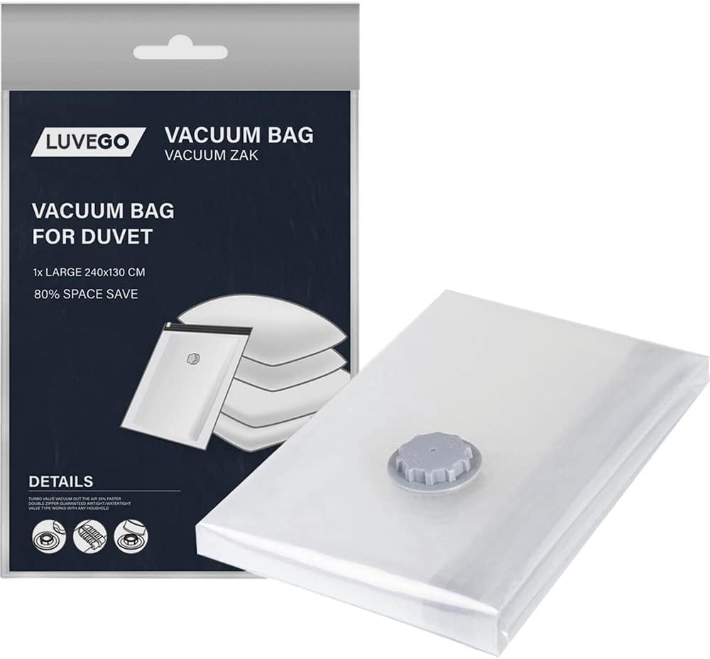 Luvego Vacuumzakken Matras 1 Pack XXL, 1x Jumbo, Vacuum Bags