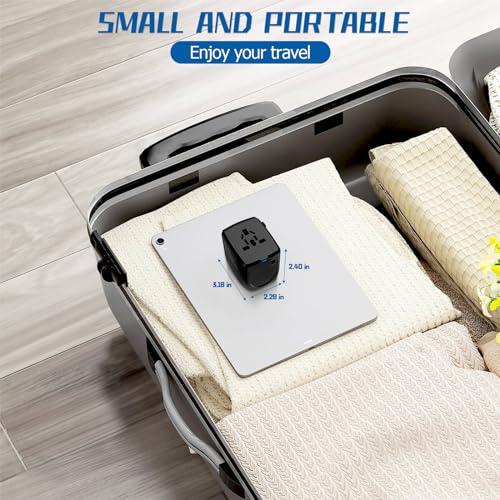 Apzek US402-1 International Travel Adapter And Voltage Converter thumb #6