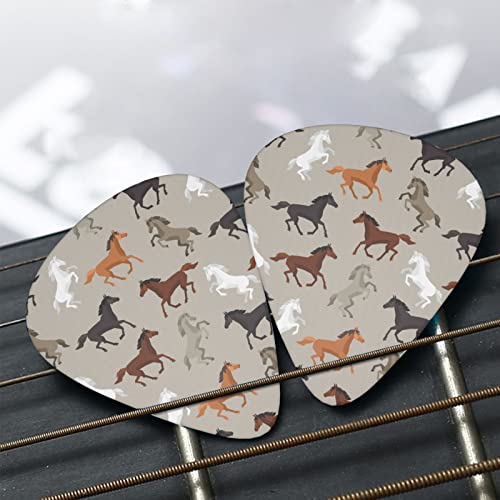 Médiators Guitare 12-Pack Cute Horse Guitar Picks Pour Guitare Électrique Guitare Acoustique Diverses Guitares - Les Beatles, Paul McCartney, John Lennon, RIngo Starr, George Harrison Médiators Guitare 12-Pack Cute Horse Guitar Picks Pour Guitare Électrique Guitare Acoustique Diverses Guitares – Image 7